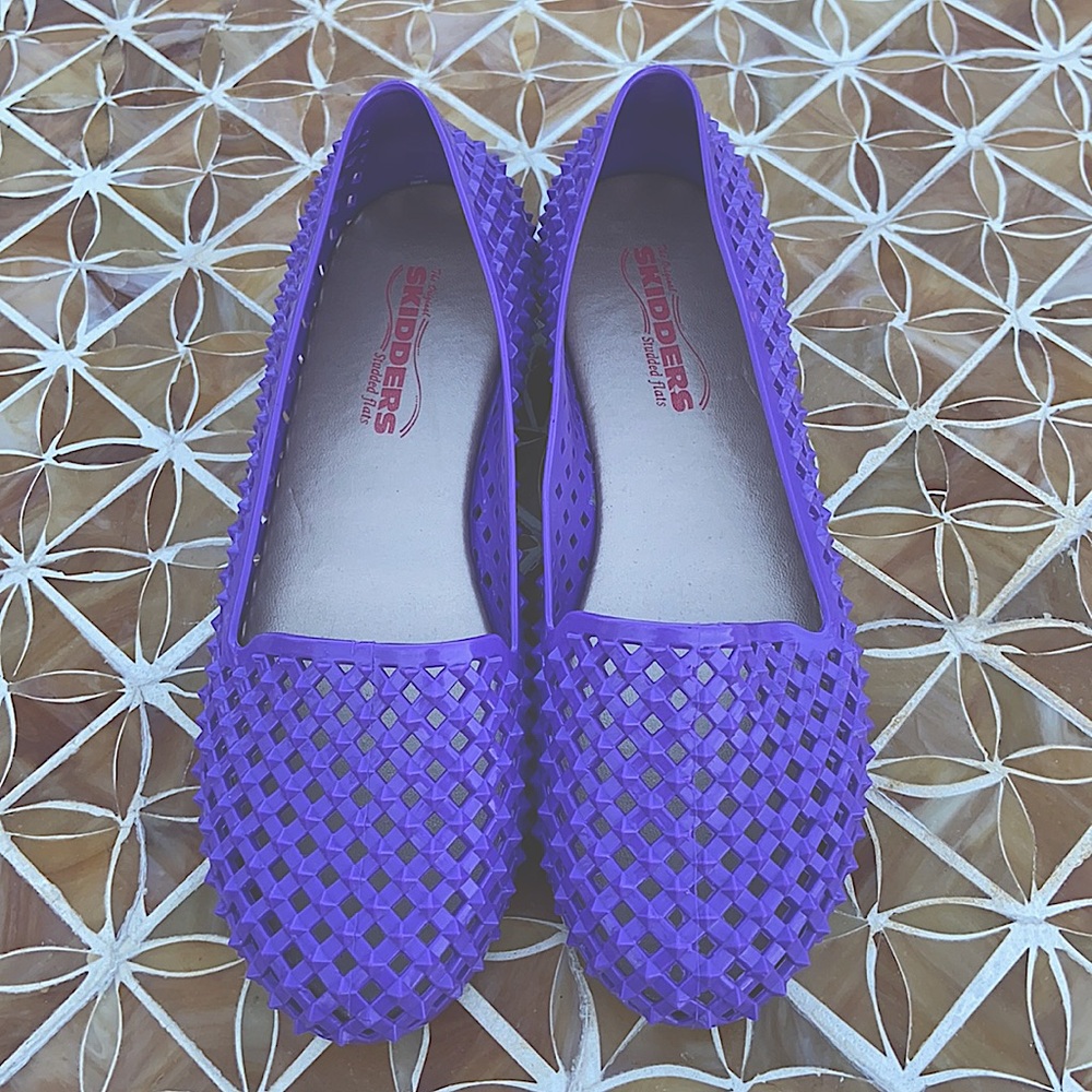The Original Skidders Studded Flat Purple